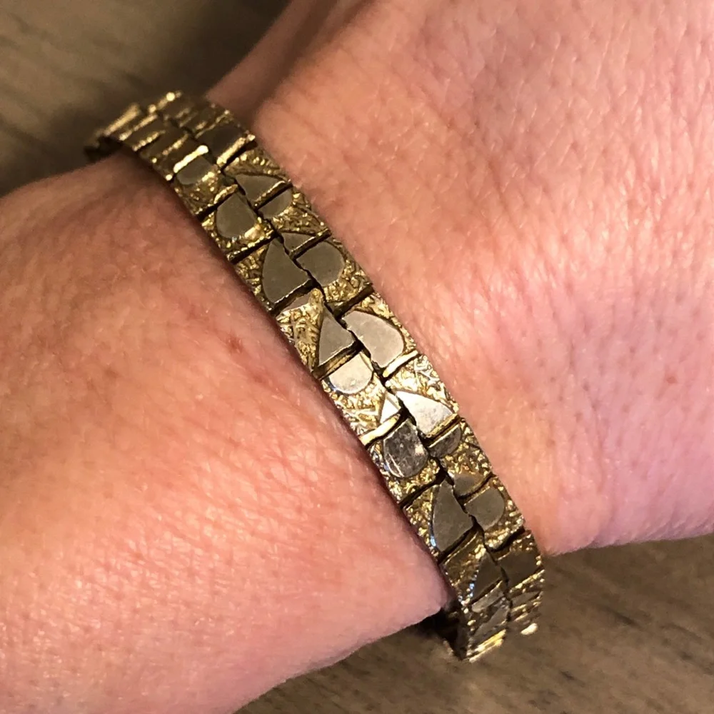 Vintage Gold and Silver Tone Bracelet